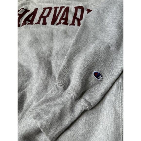 Vintage Champion Reverse Weave Unisex Medium Crew Neck Sweatshirt HARVARD - Picture 4 of 5